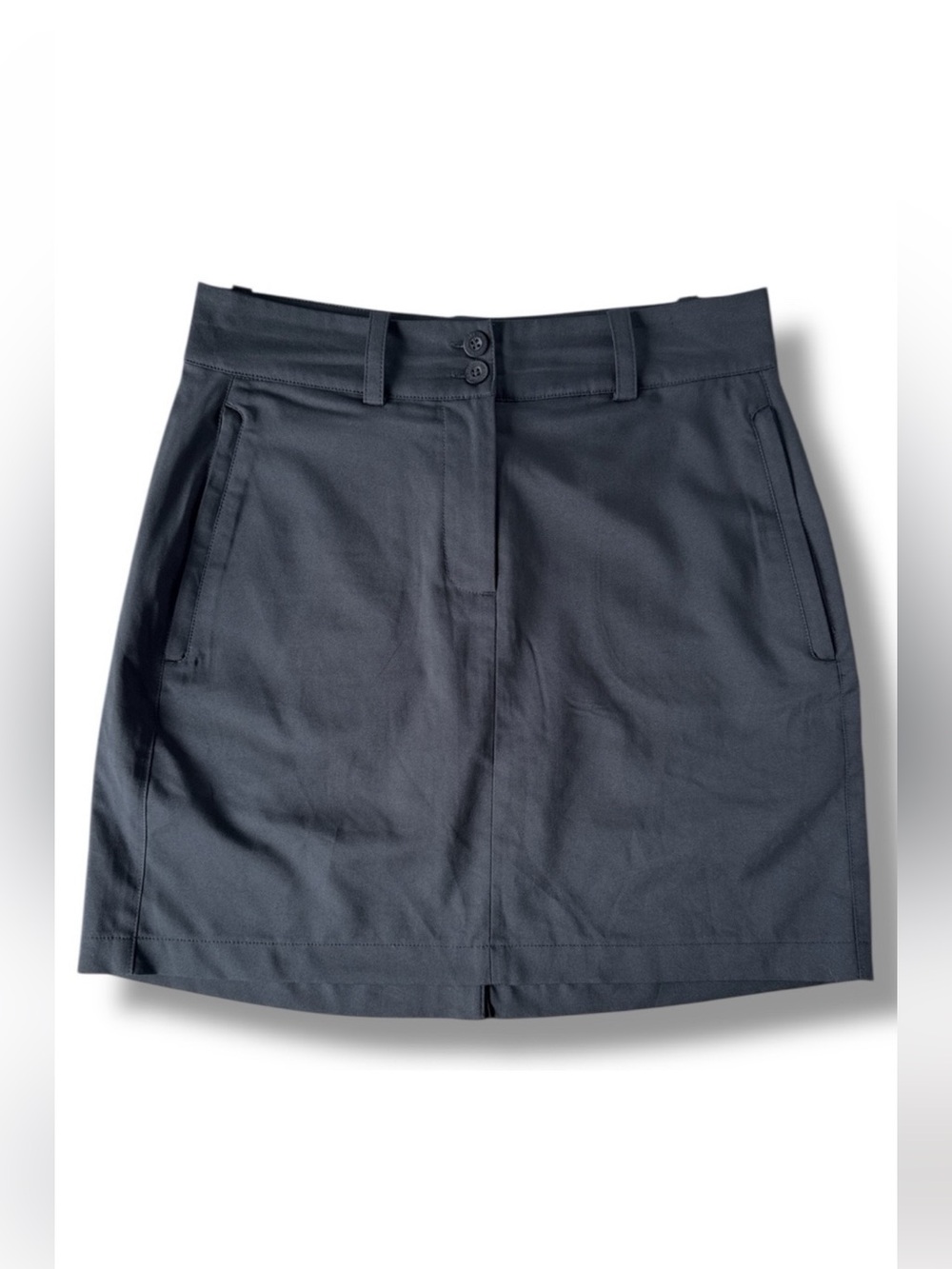 Maggie Lane Black Athletic Skort with Zip Pockets